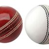 Cricket Ball Ca Leather 4 Part- White - Cricket Ball