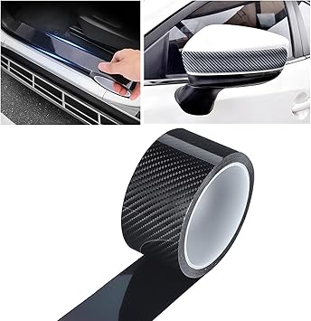 Imported Quality full Carbon Fiber Car Sticker Anti Scratch